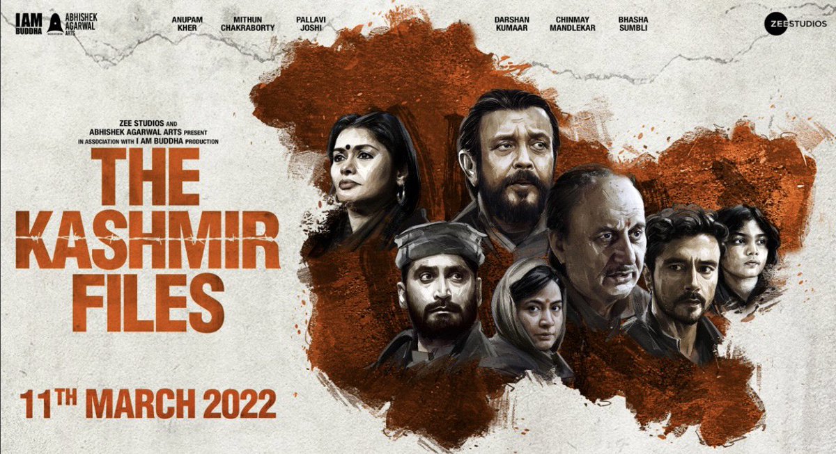 #OneWordReview…
#TheKashmirFiles: BRILLIANT.
Rating: ⭐️⭐⭐️⭐️½
#TheKashmirFiles is the most powerful film on #Kashmir and the genocide and exodus of #KashmiriPandits... Hard-hitting, blunt, brutally honest… JUST DON’T MISS IT. #TheKashmirFilesReview