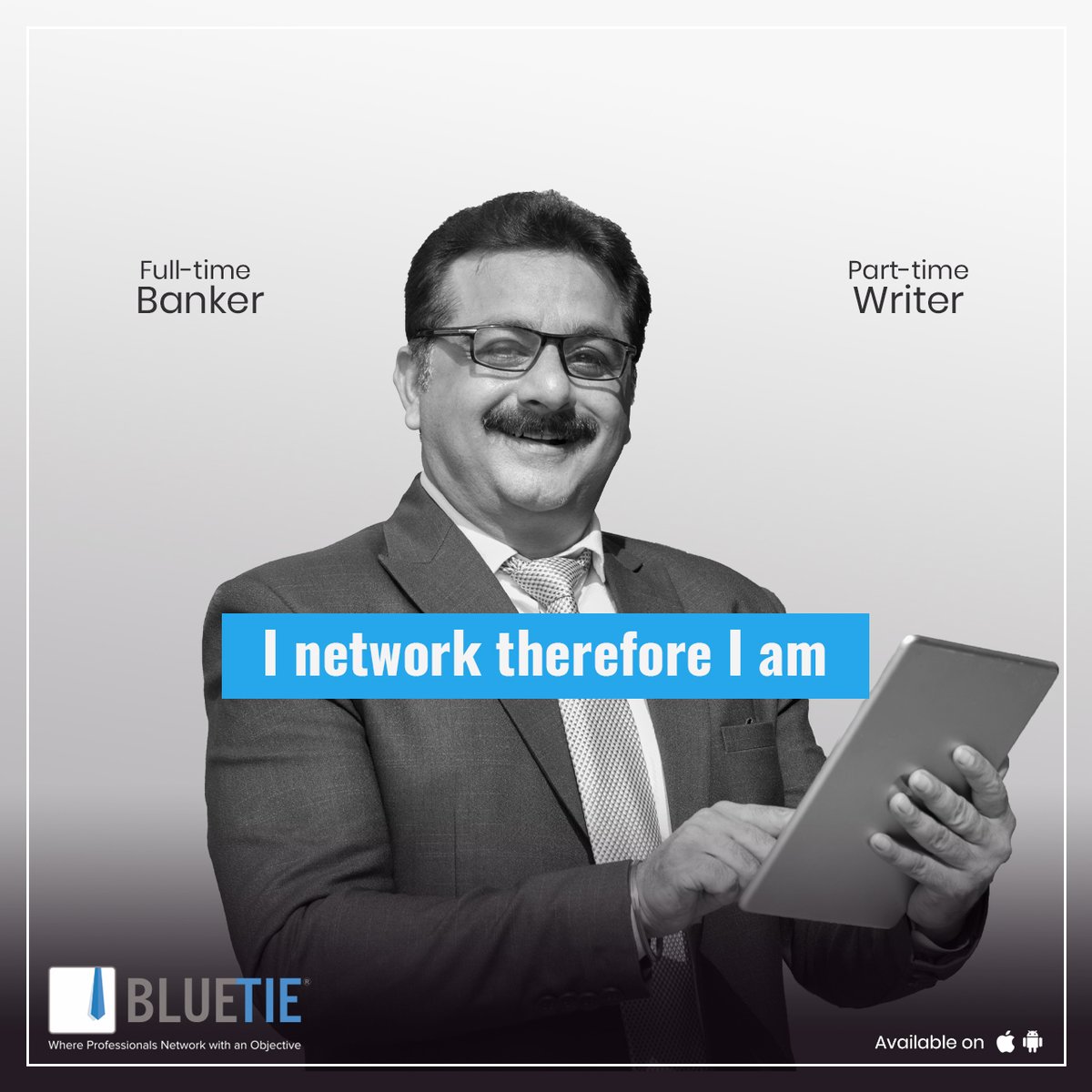 Yes, you can be both!
Networking in the right direction can help you acquire the right opportunities.

#networking #BlueTie #professionalnetworking #businessnetworking