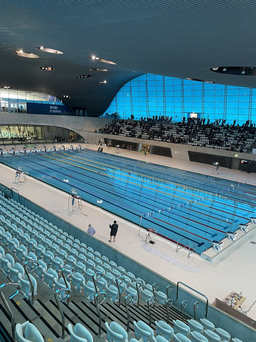 K99Emma's tweet image. So excited to be here at the London Aquatic Centre watching the amazing @CaterhamSwim compete in the John Nalson Relays and Bath Cup. Go Caterham! @CaterhamSport