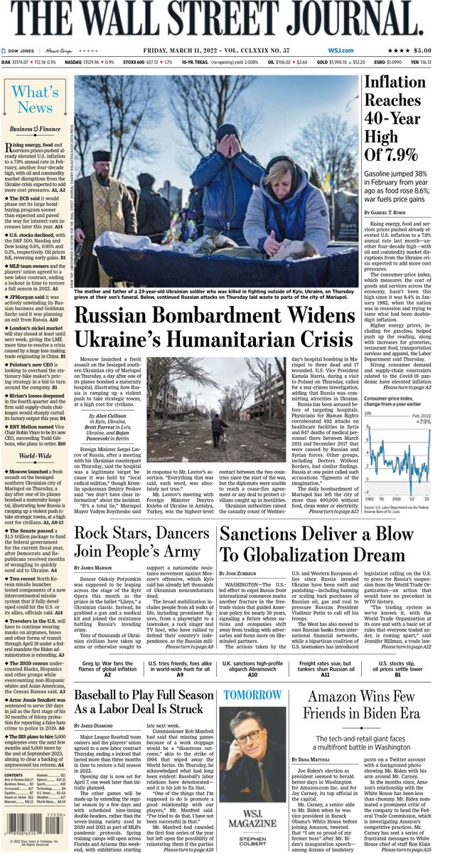 Take an early look at the front page of The Wall Street Journal on.wsj.com/3KBUaja
