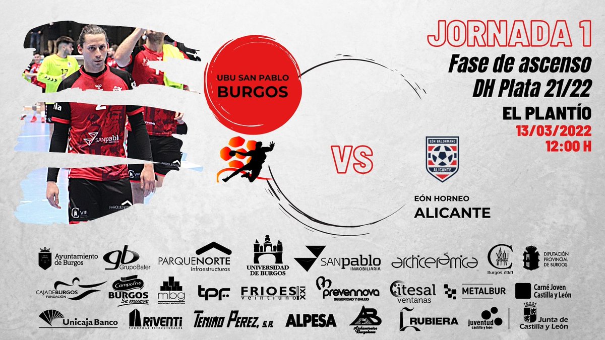 Con muchas ganas e ilusión, este Domingo arrancamos en casa la fase de ascenso! Juntos!! 💪🏼