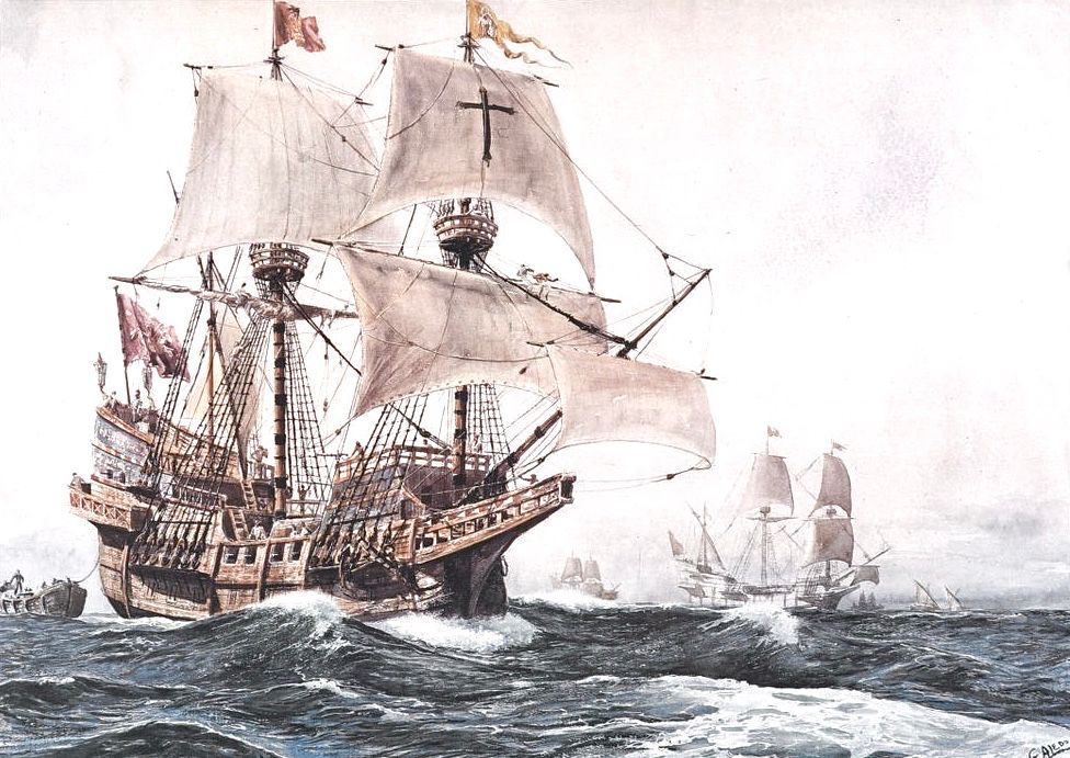 Guille_Nicieza's tweet photo. Tal día como hoy, 11 de marzo de 1596, frente a la isla de Pinos, el general Juan Gutiérrez de Garibay ordenaba a sus 3 galeones acometer contra los 18 buques ingleses que estaban haciendo aguada tras el fracasado ataque de Drake a Panamá. Tomaría 2 buques y el resto huirían. https://t.co/jwQlshhJPq