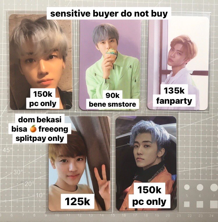 wts / want to sell / lfb🧸🛒

✰ar ticket beyond live jaemin
✰prokey reload jaemin
✰jaemin empathy dream
✰bene sg21 smstore jaemin
✰fanparty 2018 jaemin

   • any details dm (mostly good condi)
   • splitpayment only