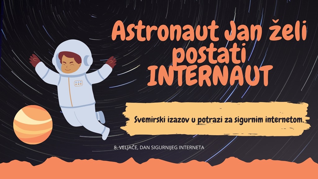 ucitelji_hr's tweet photo. U posebnom izdanju Pogleda kroz prozor posvećenom obilježavanju #DSI2022HR #SID2022, učiteljica informatike Mateja Paradžik predstavila je online izazov Astronaut Jan postaje internaut koji je osmislila za učenike 3., 4. i 5. razreda OŠ. #uciteljiHR 
https://t.co/d9ADWc4CQQ https://t.co/WwTki2V9rH