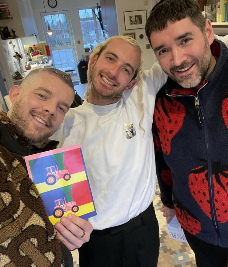 Talkart's tweet photo. 🎨✨New @talkart! We meet Berlin based artist #NavotMiller to discuss new solo exhibition at WESERHALLE in Berlin, 'Colourful, homo, great.', a series inspired by the artist’s recent travels interwoven with the artist’s multilayered identity! Listen free: https://t.co/TC05JocRVg https://t.co/1bOeAWiKN6