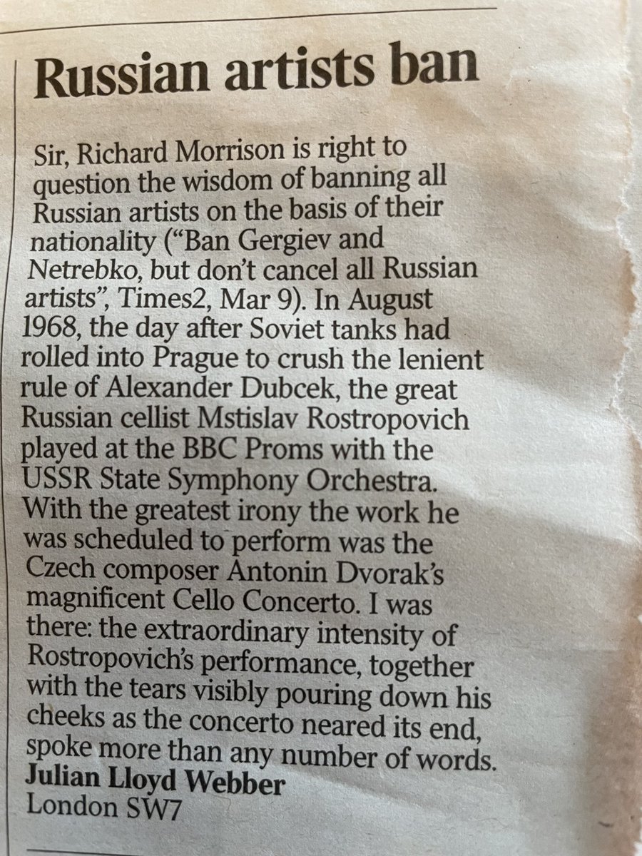 Julian Lloyd Webber tweet media