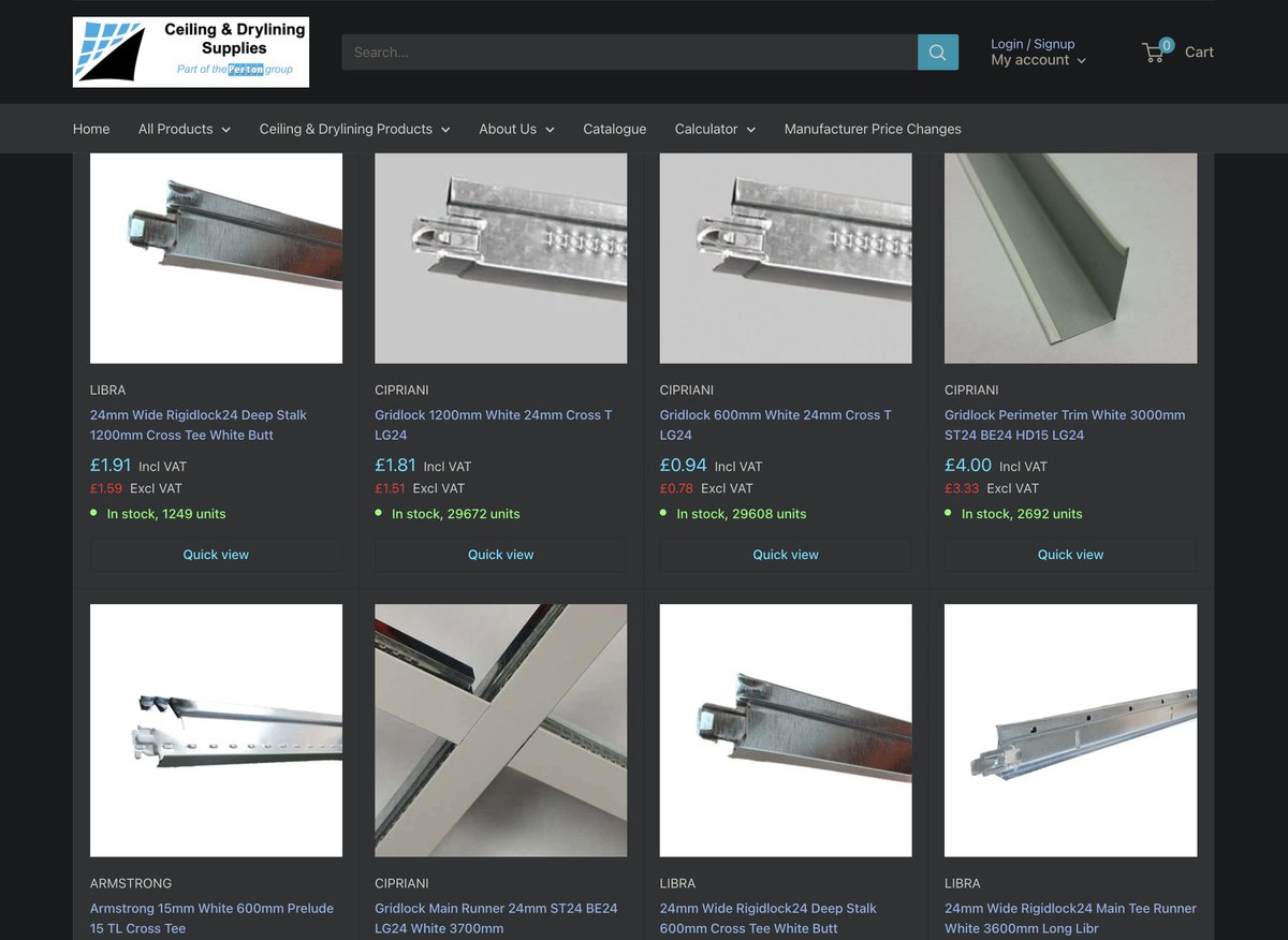 pertongroup's tweet photo. We have a brilliant range of ceiling grids available on our website, so whatever type of ceiling you're working on, we have the best products in stock and ready for delivery!

Check out our ceiling grids here - https://t.co/smzDIh1blL
#renovation #interiordesign #DIY https://t.co/f6RKfwakz2