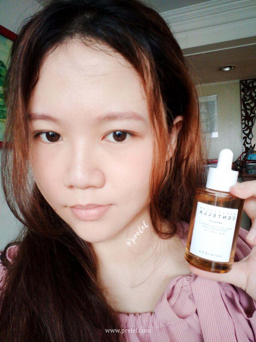 prelel's tweet image. Loving how this #skin1004 ampoule leaves my skin feeling hydrated and looking glowy. Best of all, it has a light texture and is purely made of centella extract. #skincareroutine