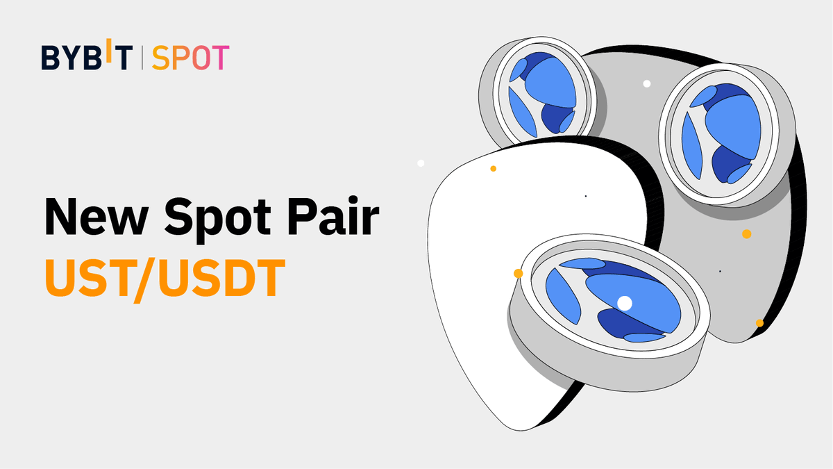 Bybit_Official's tweet image. 📣 Bybit is excited to announce that the spot trading pair $UST/USDT is now live! @terra_money 

👉 Trade Now: go.bybit.com/e/cC4czU12iob