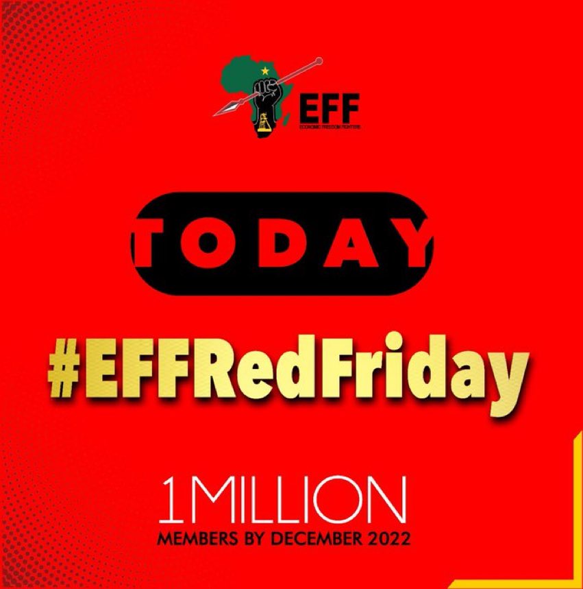 EChiawelo's tweet photo. #EFFRedFriday https://t.co/IIEaaKJDQ9
