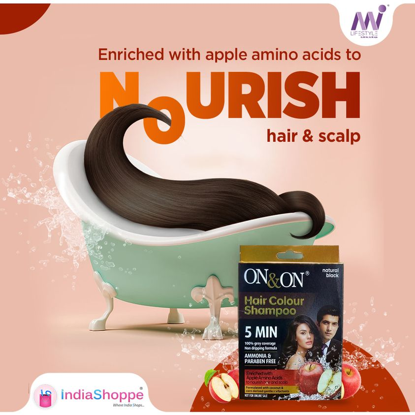 IndiaShoppe's tweet photo. Ammonia &amp; paraben free hair colour shampoo
#naturalblackhair #milifestyle  #haircolor #haircolorshampoo #greyhair https://t.co/WzESbHxQig