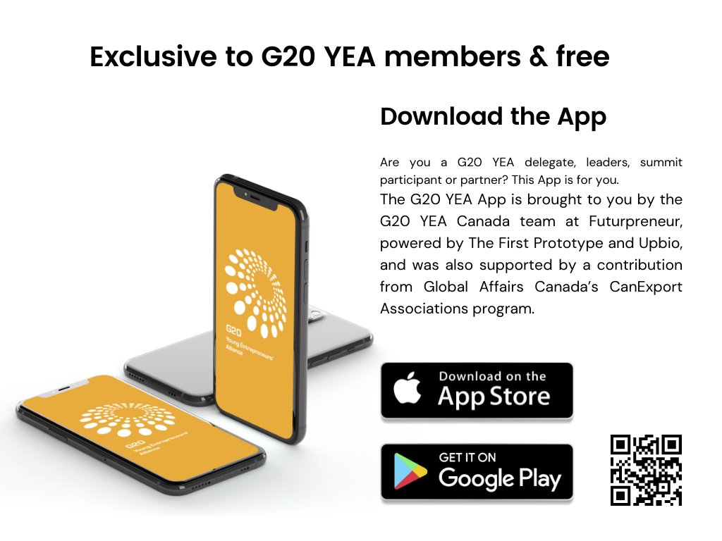 Great to see our members connect on our new #App! Hope to see many more. Reach out to your Sherpa or country representative to access your #g20yea Country Secret and start connecting: ow.ly/1vqp50Igy0v