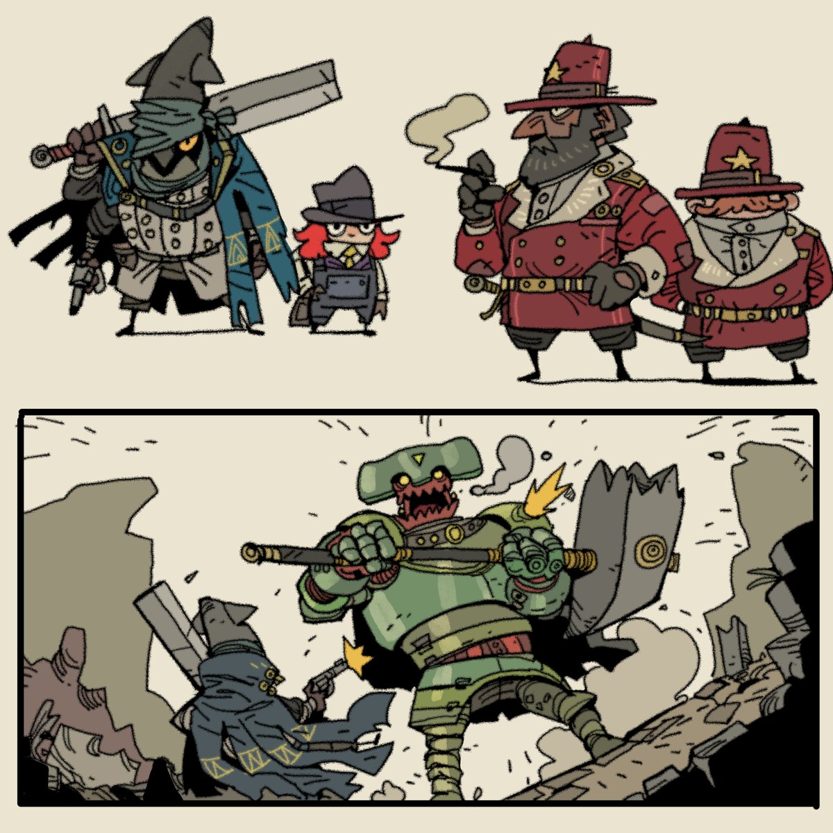 Fantasy Western

#characterdesign 