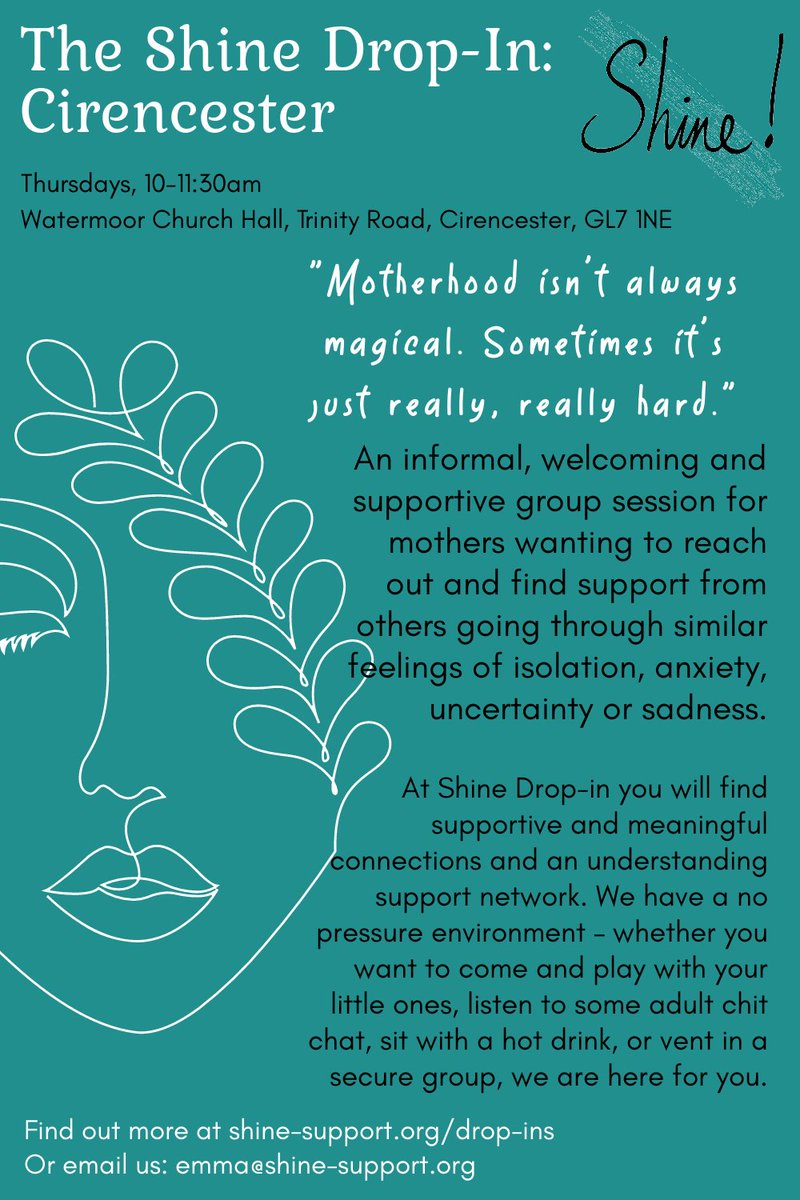 FootstepsCandC's tweet image. Shine have a weekly drop in for mums needing some support.
 #YouAreNotAlone #postnataldepression #perinatalanxiety #pnd #maternalmentalhealth