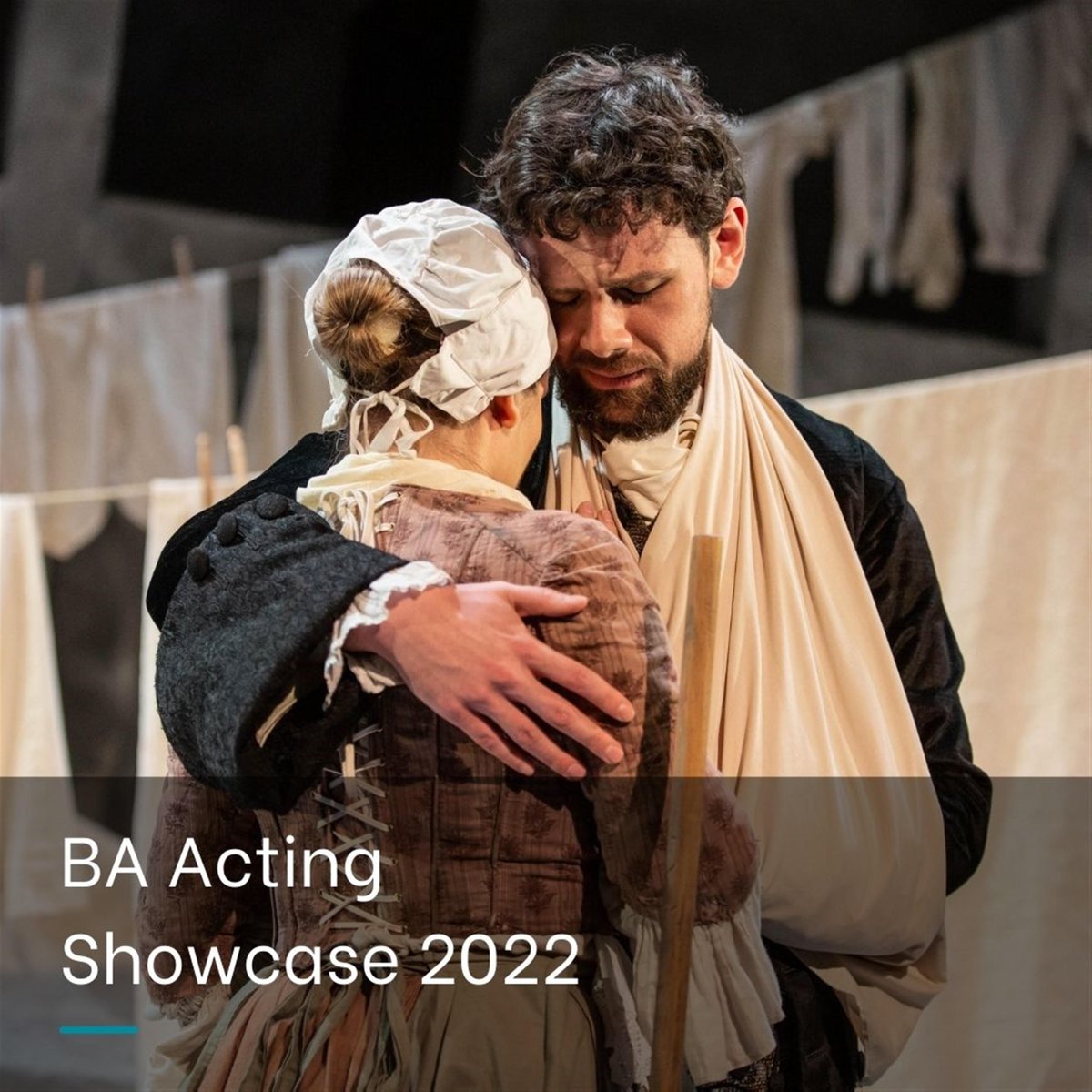 The_GSA's tweet photo. We have brought together a #digitalshowcase featuring the skills and talents of our #graduating #BAActors. The #showcase will be streamed live on Thursday 5th May at 6pm and accessible for 8 weeks. If you're an industry professional, email gsaevents@gsa.surrey.ac.uk for access. https://t.co/mFf8ldp138