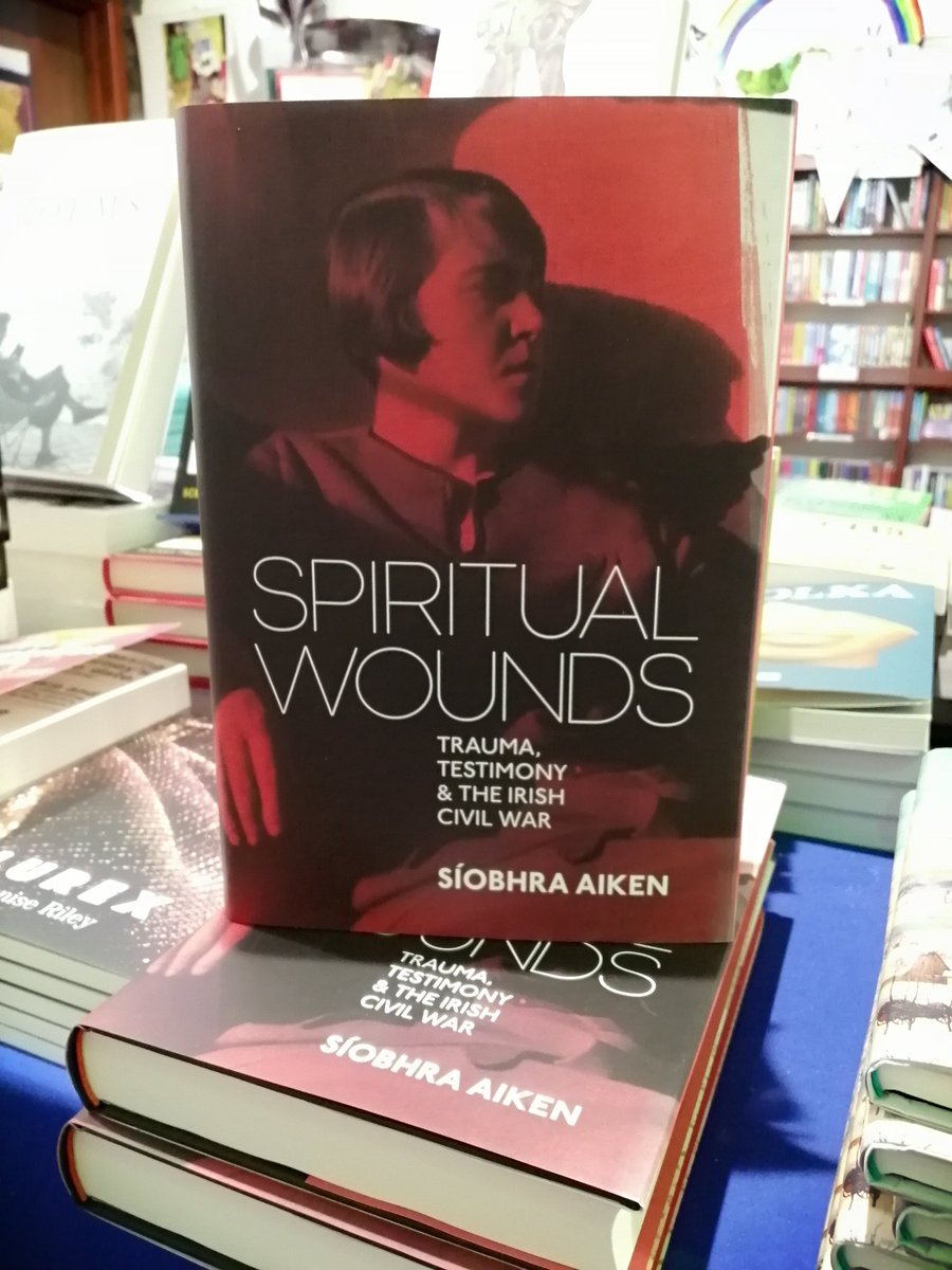 So lovely to get a chance to call into @NOALIBISBOOKS and sign a few copies of 'Spiritual Wounds'. 😊📚 We're very lucky to have this gem of a bookshop right beside <a href="/QUBelfast/">Queen's University Belfast 🎓</a>!