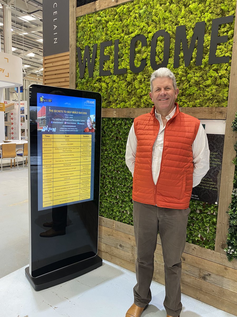 Today’s the day! We’re thrilled to open the doors to the @nsbrc for our first ever event for self-builders. We’ve got a jam packed day ahead. Keep an eye on our social channels to see what we get up to #timberframe #selfbuild