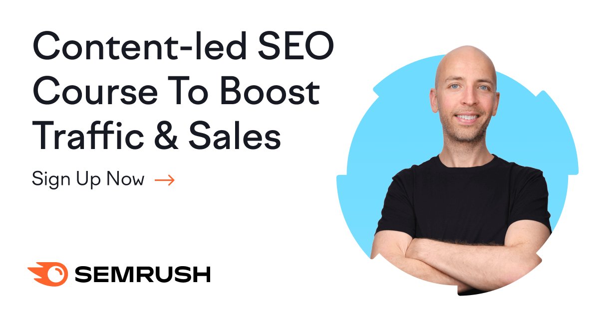 Things that should be on your bucket list: 
✔️ Learning how to create great content
✔️ Promote it to get backlinks &amp; targeted traffic
✔️ Get first page rankings
Things that will help you check these off:
✔️ New Semrush Academy Course by <a href="/BrianEDean/">Brian Dean</a> 🌟 
👉 bit.ly/3HTHPFe.