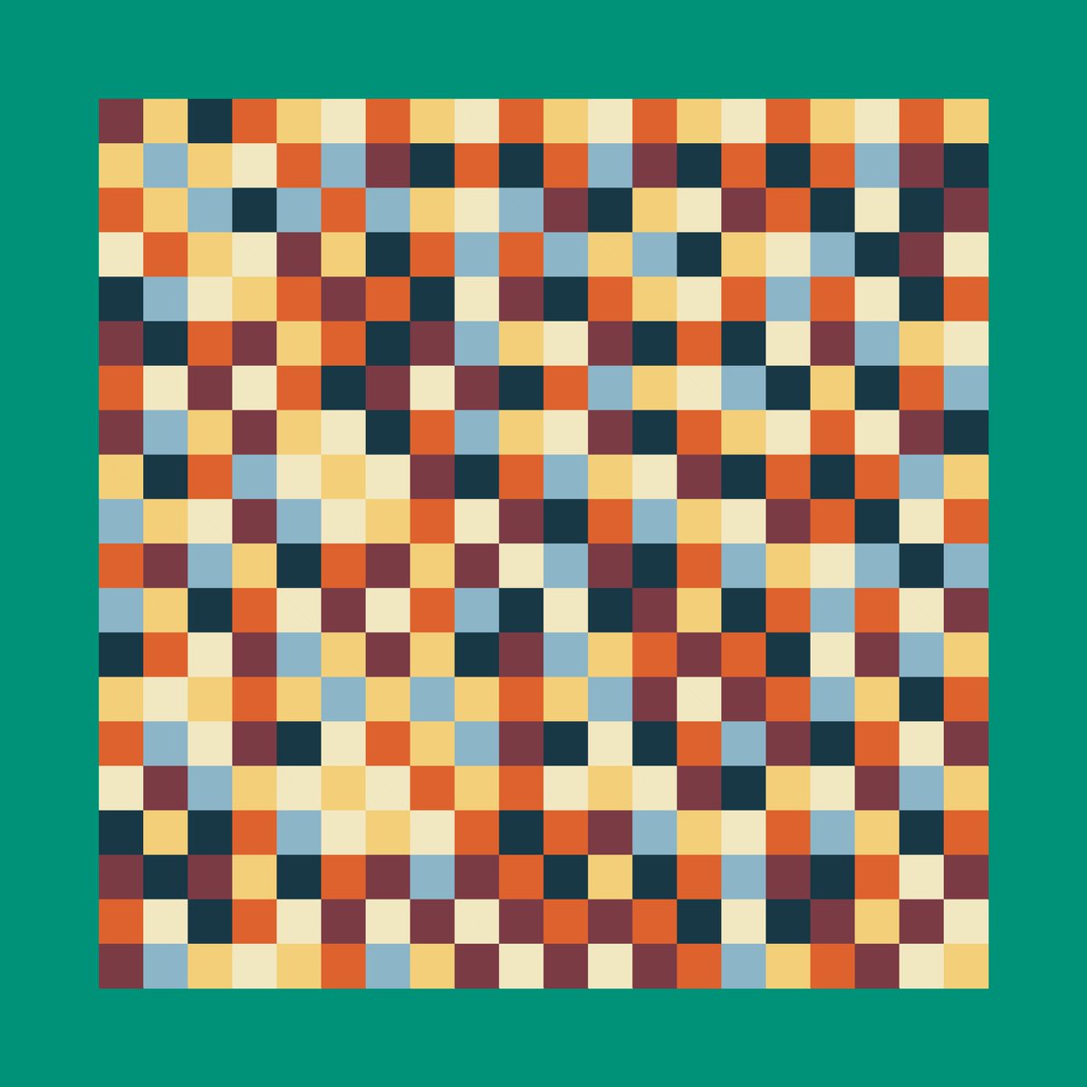 Look at this combo 🥺

"Archetype #465" and "Crosshatch Automata 02 - Descent", both by <a href="/kGolid/">Kjetil Golid</a>