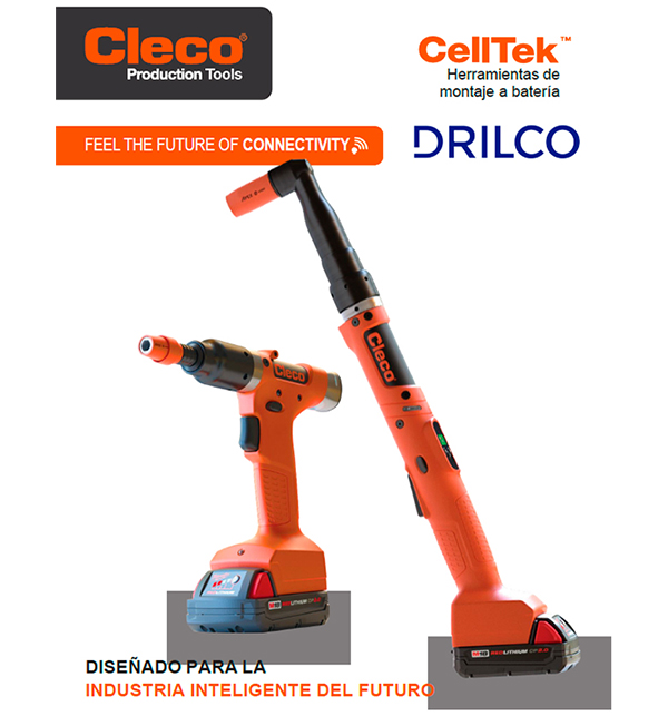 MetaliaEs's tweet photo. 🟡#NoticiasMetalia| @Drilcorp: Nuevas herramientas de ensamblaje inalámbricas #CellTek de #CLECO #Industria40 #Conectividad #Ergonomía #Velocidad #Precisión #Compatibilidad https://t.co/lNG7B9JuKK https://t.co/vDr25yUmOR