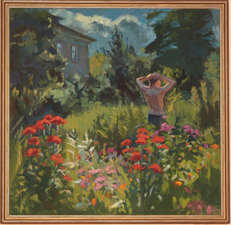 Вернули с выставки работы замечательной  тульской художницы Жанны Цинман.
Но не все!))
Две картины Жанна подарила нашему музею.
За что мы говорим ей БОЛЬШОЕ СПАСИБО!)))