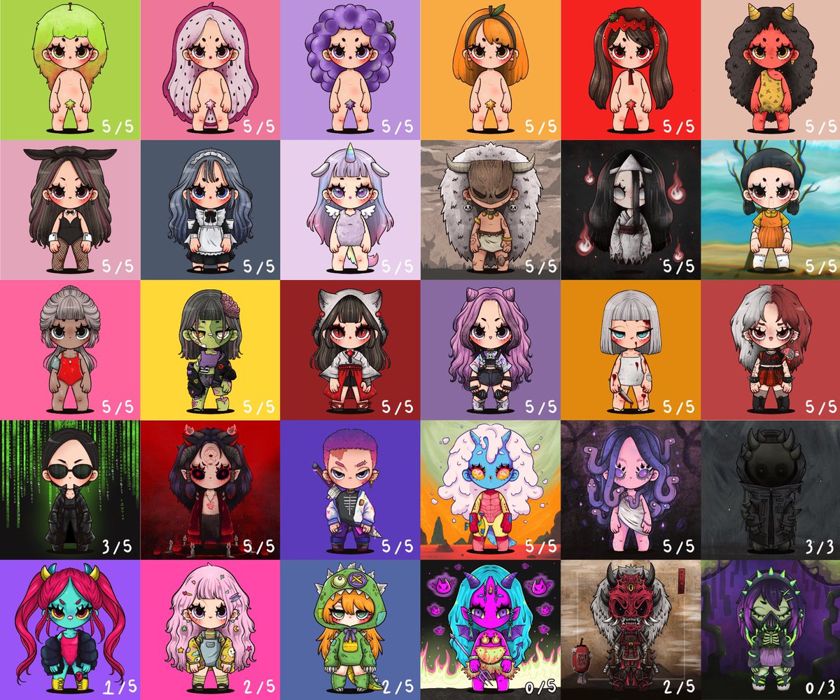 UPDATE ALL CARD ⚠️
ON <a href="/ParasHQ/">Paras 🟩🟧</a> 
“ BABY MISSING NOSE “

Child devil has MISSING NOSE 😈
Born to destroy the world

HAND DRAWING 69 UNIQUE
Check out ! 

paras.id/collection/nea…

#nftcollection  #nftartist #nftthailand #PARASnft #NEAR #NEARcollector #NEARnft