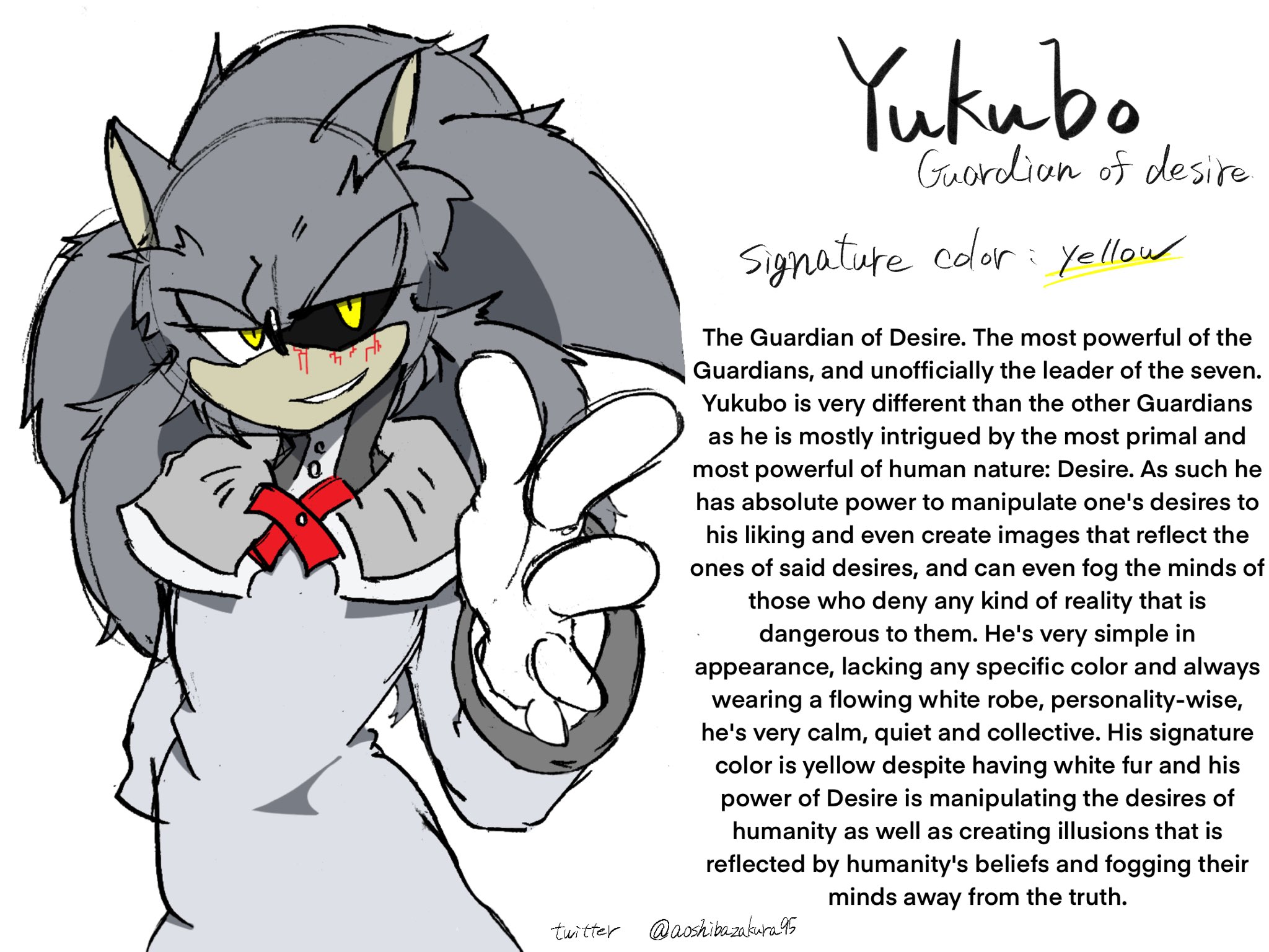 青芝桜/ Aoshi on X: X and his guardian Guardian of desire Yukubo   / X