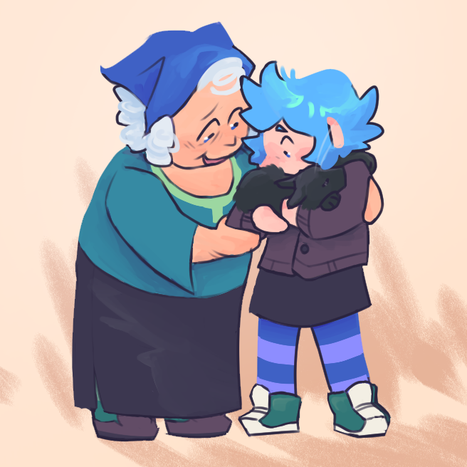 [#wandersong] holds kitty