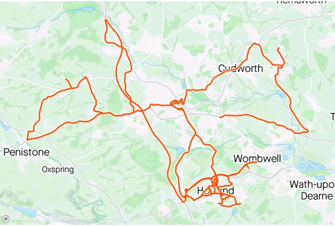 sc7138's tweet photo. A busy shift yesterday evening covering 93 miles in total. Despite the ASB in the town centre we managed to cover the four corners of the district with some proactive patrols after we used our s35 power to remove groups of up to 40 teenagers #specialcontribution #barnsleyisbrill https://t.co/LFG2eGGMF0