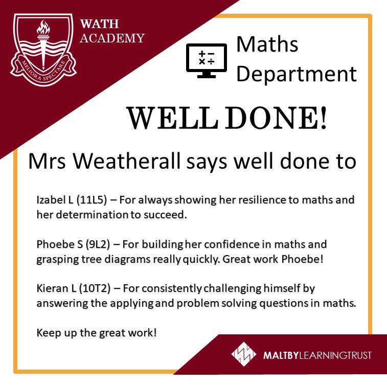 Wath_Maths's tweet photo. https://t.co/31zQyGVox1