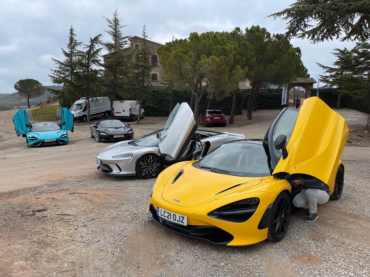 NasserCamp's tweet photo. 🟠 Event McLaren Barcelona at Nasser Racing Camp 🌲 @McLarenAuto @McLarenF1 #mclaren #mclarenbarcelona #nasserracingcamp #nasseralattiyah #event #eventos #cars #motorsport @AlAttiyahN https://t.co/JZrr0pkcuN
