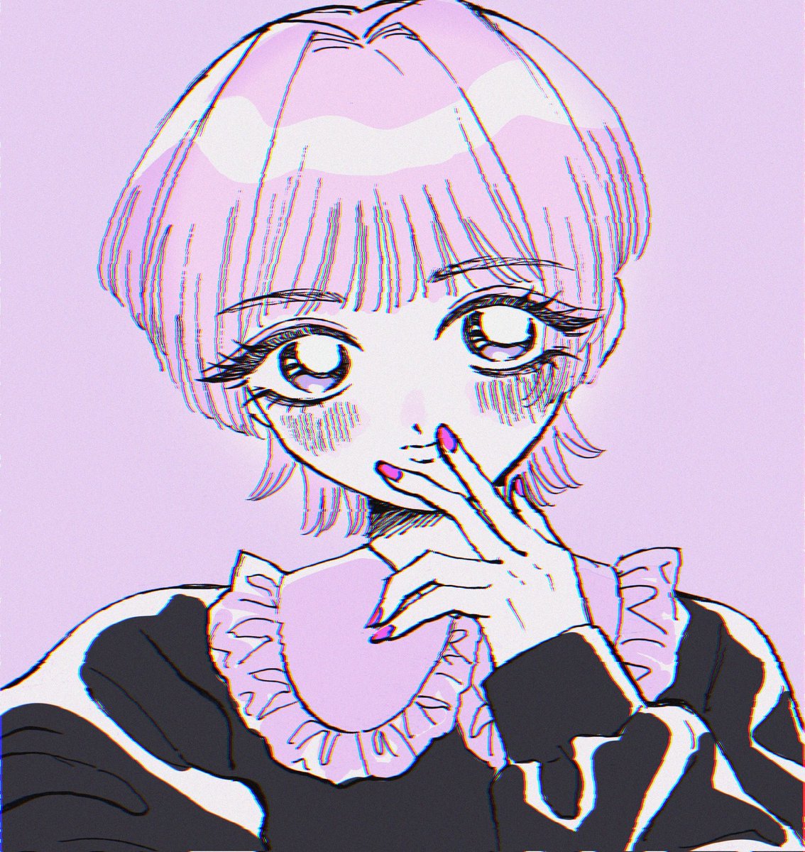 nek0_0yama's tweet photo. ぴんくくん💗
 #創作
 #イラスト https://t.co/tqj3ymQ6AD