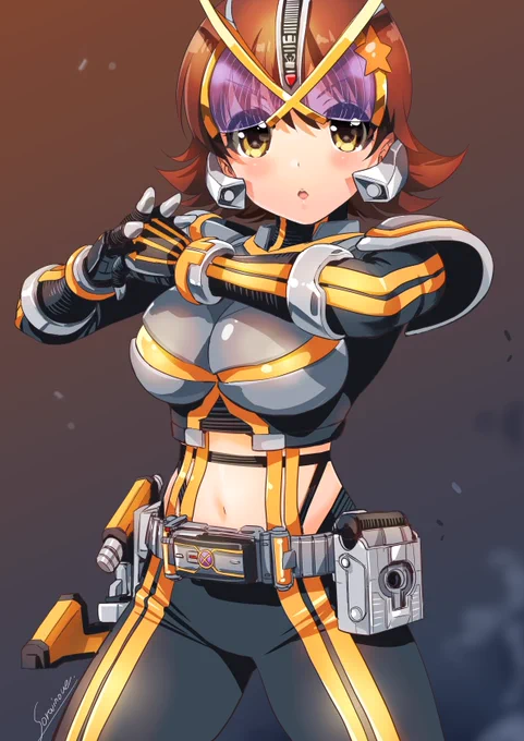 せっかくなのでちゃん未央カイザも。 