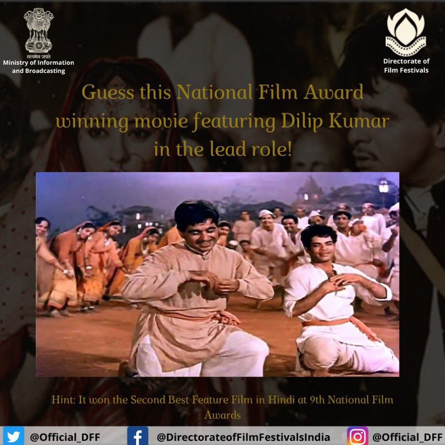 Directorate Of Film Festivals India On Twitter This FlashbackFriday