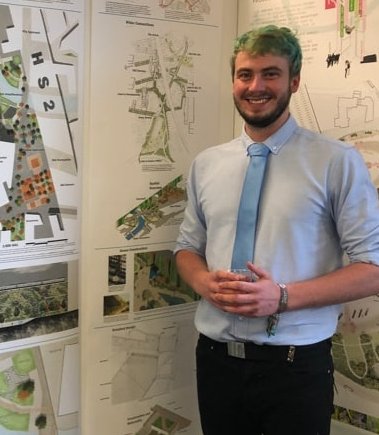 Our next weeks alumni instagram takeover is from Ed Golding who graduated his MA in 2021. ‘I have been working at @awbassociates since finishing my undergraduate degree in 2019. We work on large scale, private gardens in the North of England.'
