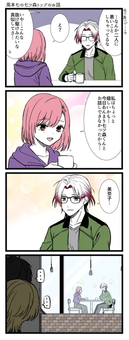 お題箱より
風本七の七ツ森トップのお話
(だけど本多くんメインみたいになってしまった…)
#ときメモGS4 