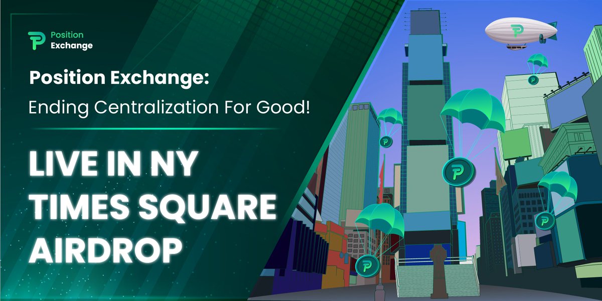 #PositionExchange is organizing an Airdrop for its " Centralized Exchange Killer" ☠️ Campaign! 💯🔥

We are giving away $50,000 in #POSI to participants who join the event! 🤑

How to Participate? 👇
t.me/PositionAnn/16…

#PositionExchangeCentralizationKiller #POSI #Airdrop
