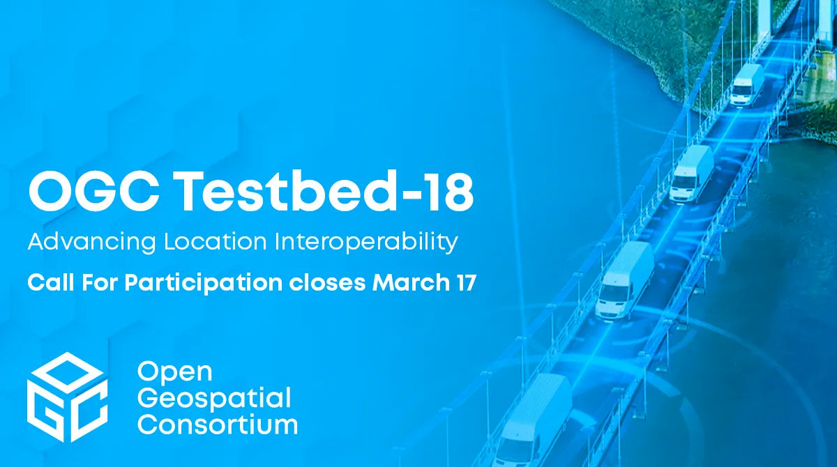 opengeospatial's tweet photo. A healthy #IoT ecosystem needs a framework of #standards that can integrate diverse sensors. #OGCT18 Participants will receive funding to build this by consolidating and harmonizing OGC Sensor standards with our modern #OGCAPI stds &amp; non-OGC stds https://t.co/mhPe3bjqXV #OGCCFP https://t.co/7xha2NO0on