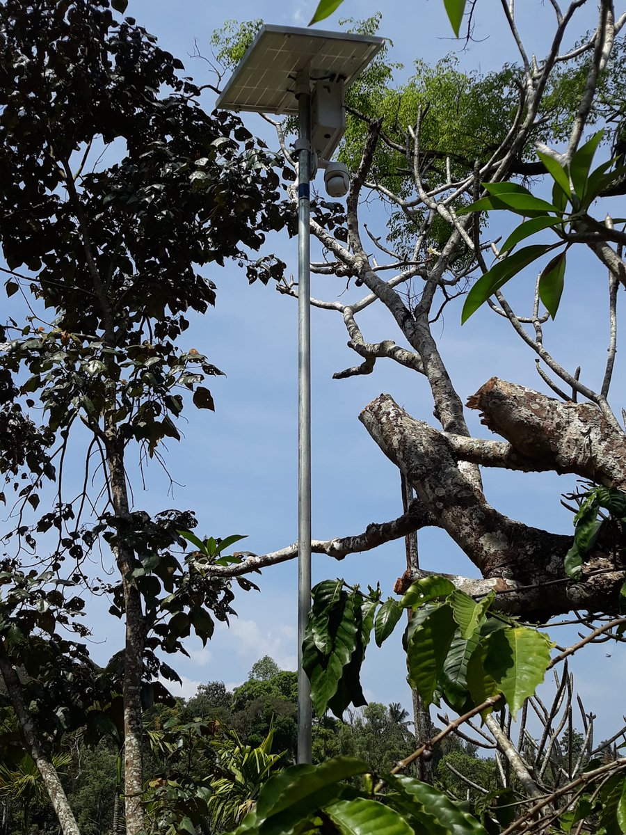 KodaguConnect's tweet photo. Warning: You are under solar powered security camera surveillance.
#Kodagu #CoffeeEstates #Security https://t.co/ORQzSrrtjC