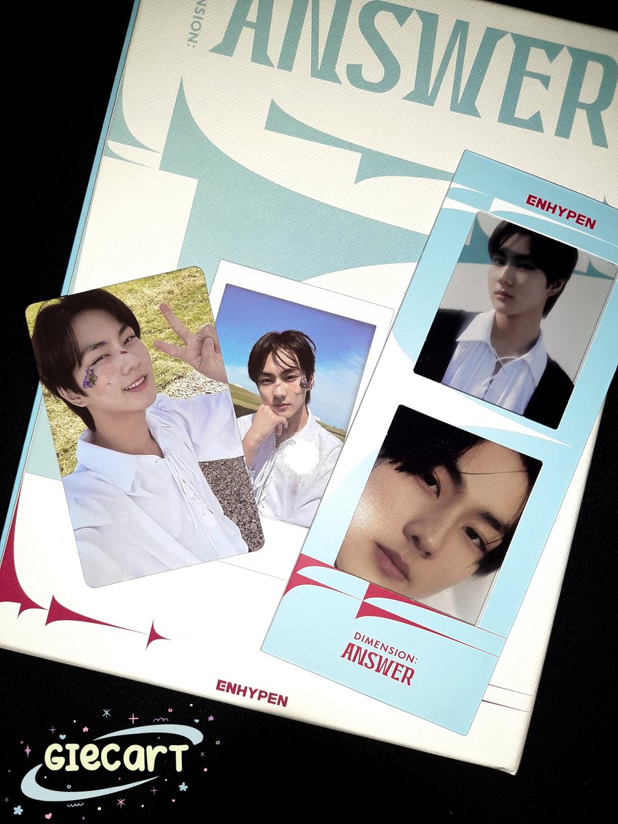 Giecart's tweet photo. —📬#Giebuys
Hiii @enhafindsph!! Orders arrived safely, Thank you for the fast and smooth transaction, 4th time ordering from this shop , More budols po!!!🤍💕
#ENFproofs https://t.co/OguZmfYZBf