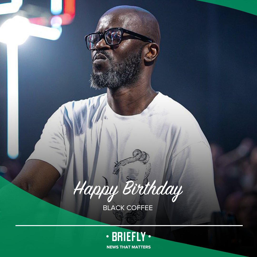 Today, South African DJ, Black Coffee, celebrates his birthday. Happy birthday, 