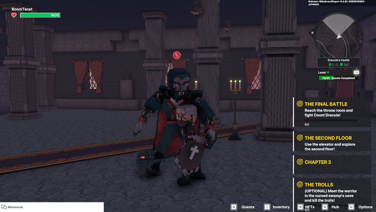 BoomTanetX's tweet photo. @TheSandboxGame I just participated in the daily #SandboxAlphaS2Contest for a chance to earn up to 1,000 $SAND! Starting March 10 - Show your love for Dracula. Check out my screenshot below! 👇 #SandboxAlphaS2 https://t.co/dHPGX84pqd