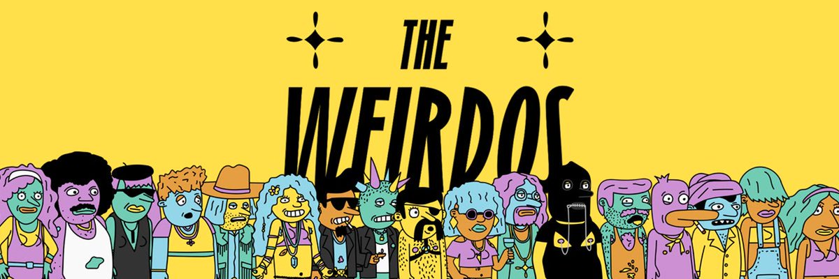 YoshiRadioctive's tweet photo. #The Weirdos NFT Project Coming Soon!

https://t.co/5IInsF5bYl https://t.co/pjXgAynF2Y