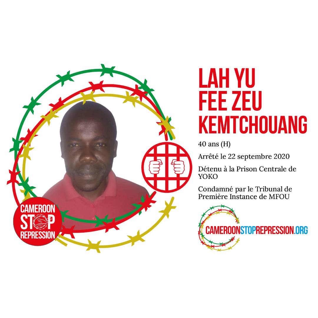 CstopRepression's tweet photo. THE REAL "CAN" NOW IN #CAMEROON : KEMTCHOUANG VS BIYA'S #DICTATORSHIP SYSTEM
Can Biya win CAN ?
No, He can't !
Can Lah Kemtchouang win freedom ?
Yes, He CAN!
Make your support on : https://t.co/qzHzxYfsIp 

#CameroonStopRepression
#FreePoliticalPrisoners #PowerToPeopleInCameroon https://t.co/QYEuCvOlQj