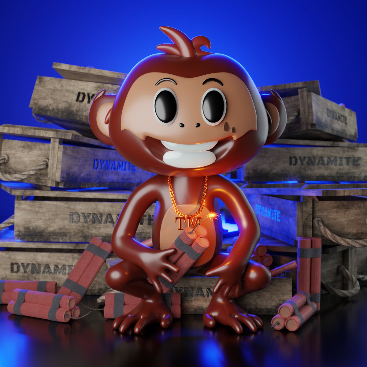 TrapMonkie's tweet photo. What’s in your wallet?

🧨🐒™️ @TrapMonkie 
#TrapMonkie #NFTs #Eth #Airdrop https://t.co/r5K6xToMU7