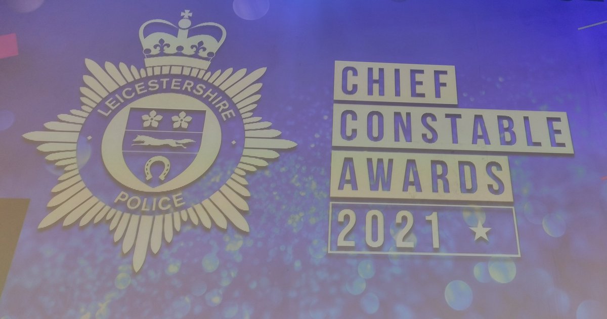 CCLeicsPolice's tweet photo. Thanks to all who made our awards night special. Good to acknowledge amazing work all across #Leicester #Leicestershire and #Rutland by members of the public, cadets, volunteers, staff and officers!

 #LPCCA21 https://t.co/LD8sWEigcX