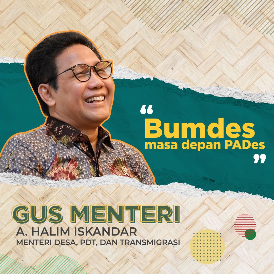 Kemendesa PDTT terus mendorong BUMDesa agar berkembang mampu menopang perekonomian desa.
#BumdesaCollabPerusahaan

<a href="/jokowi/">Joko Widodo</a> 
<a href="/halimiskandarnu/">ABDUL HALIM ISKANDAR</a>
@Kemendespdtt
<a href="/malik_haramain/">malikharamain</a>
<a href="/imansyukri/">Iman Sukri</a>
<a href="/taufikmadjid71/">IG : taufik.madjid</a>
<a href="/azzameldzikrie/">#SantriIndonesia</a> 
<a href="/tppkemendes/">TPP KEMENDES</a> 
<a href="/tpp_provKalsel/">tpp.provinsi_kalsel</a>