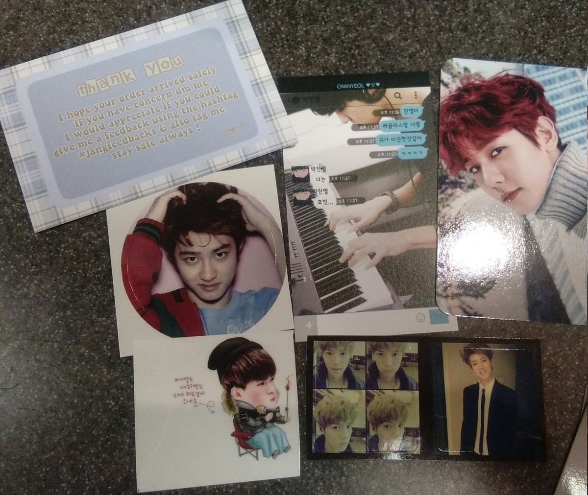 joyribbhl_exo's tweet photo. Thank you so much po @jangscart π€ . Ung prio kong pc ni Baek napauwi kona π. Thank you din po sa freebies π
Sa next budol po ulit π€
#jangfeedbacks https://t.co/ANN7wcLaKA