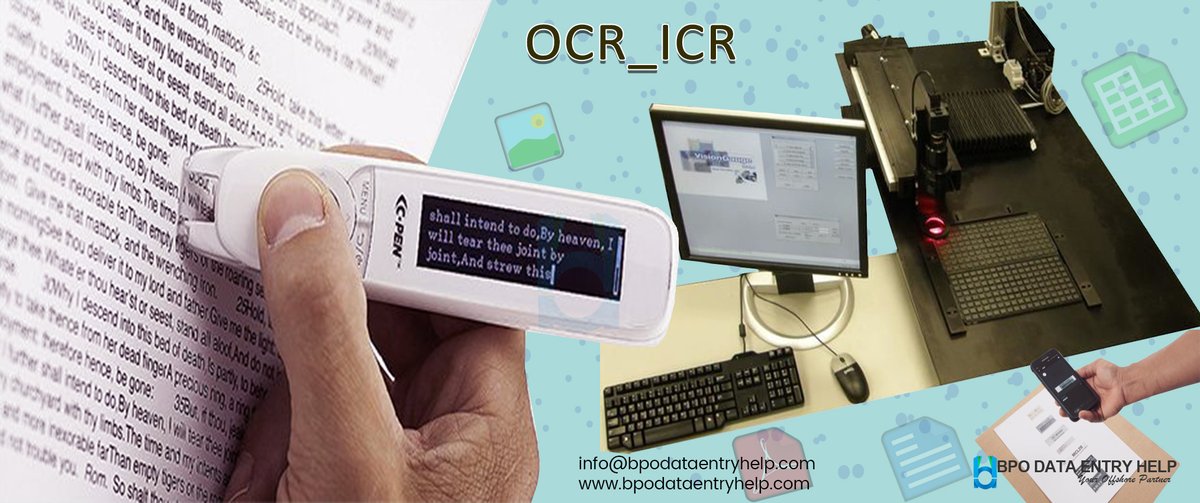 BPODataEntry's tweet image. Offering the best OCR and ICR services to transform the documents into an electronic format systematically.
visit:bpodataentryhelp.com/content/servic…
mail at: support@bpodataentryhelp.com
#bpodataentryhelp #OcrConversion #business #marketing #businessconsulting #businessschool #businesscard