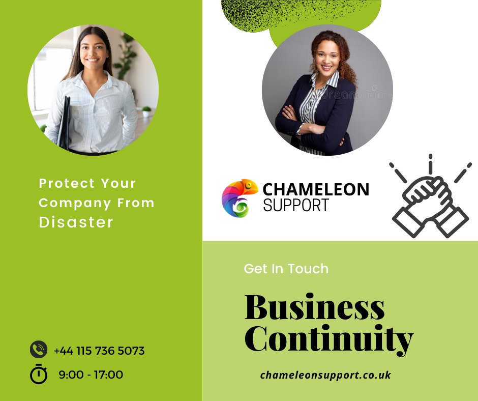 it_chameleon's tweet photo. We plan and test your emergency response, crisis management and business continuity plans. Chameleon Support provides comprehensive IT disaster recovery solutions.

Get In Touch:
https://t.co/muxTL18FQw

#chameleonsupport #office #business #cloud #windows #cybersecurity #IT https://t.co/7IWgmUa33v